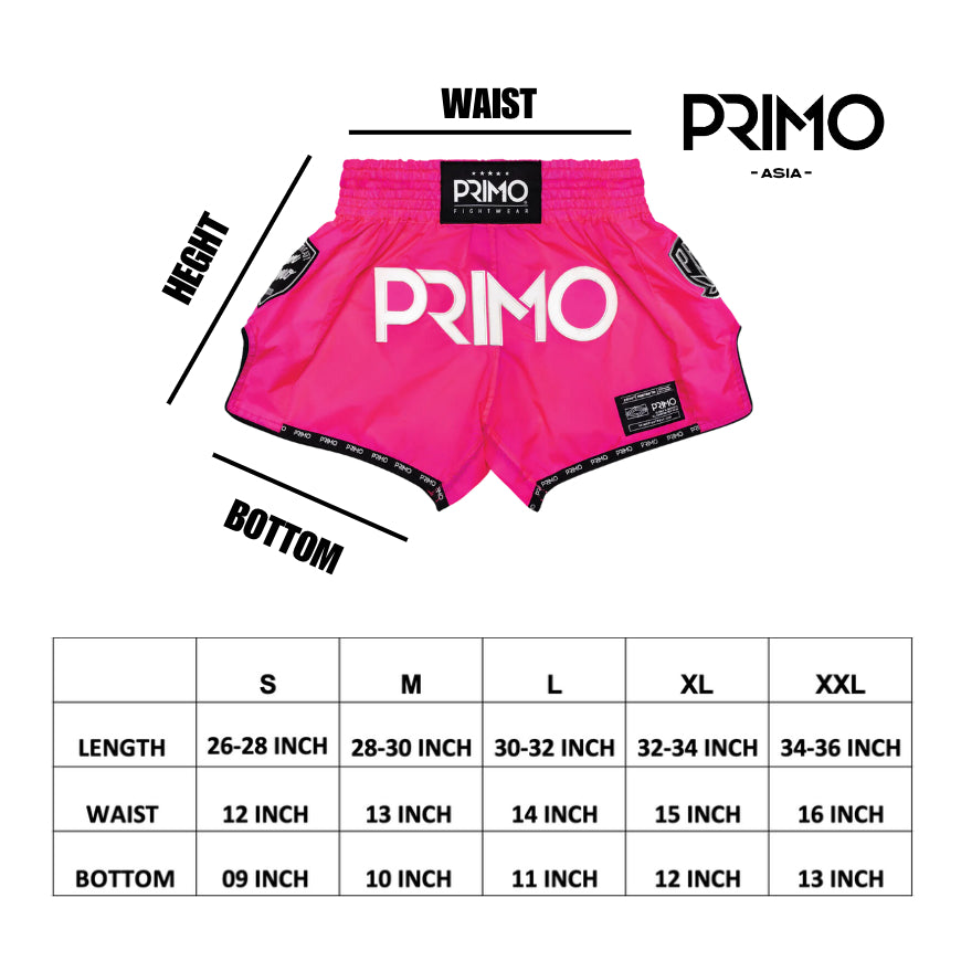 PRIMO Super Nylon Muay Thai Shorts - Harlem World