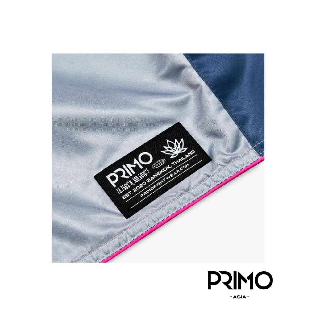 PRIMO Trinity Series Microfiber Muay Thai Shorts - Grey